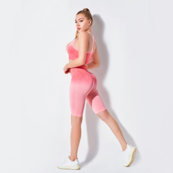 Seamless Dip-Dye Yoga-Sports Set Collection MMT002 - Image 5