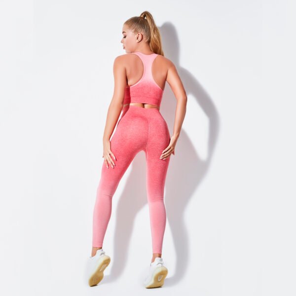 Seamless Dip-Dye Yoga-Sports Set Collection MMT001 - Image 8