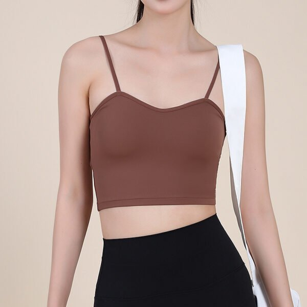 Seamless Sexy Spaghetti Strap Top FYI002 - Image 3