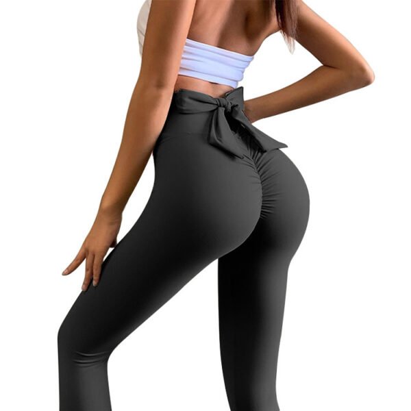 High-Waisted Bow Leggings MCF001 - Image 7