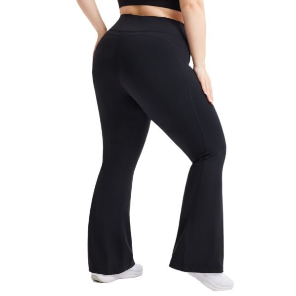 Seamless Plus-Size Yoga Wide-Leg Pants CJX001 - Image 4