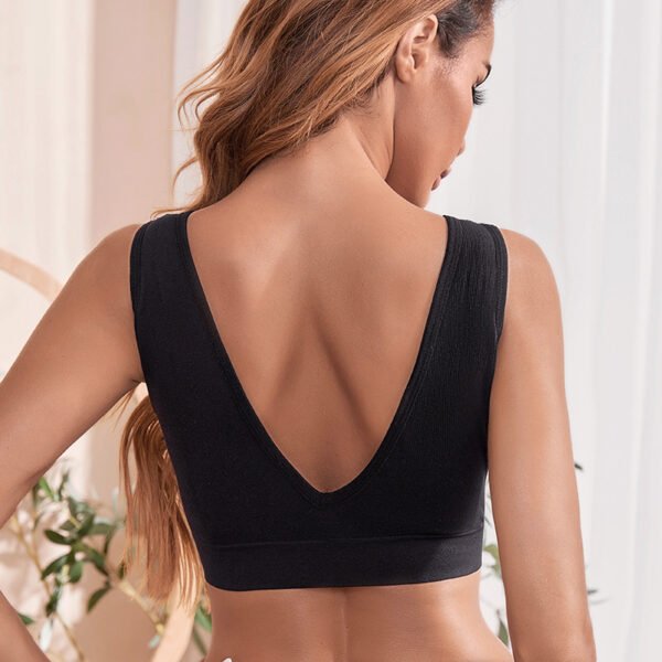 Seamless Deep-V Back Bra ZLD002 - Image 5