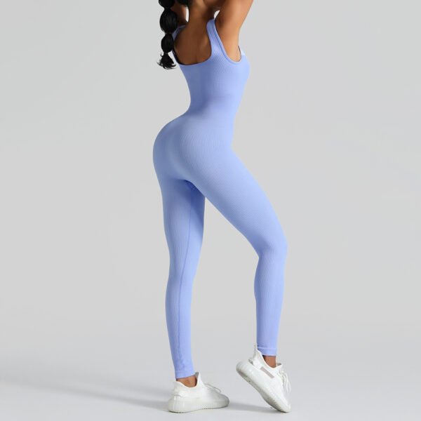 Seamless Ribbed Jumpsuit SZJ007 - Image 6