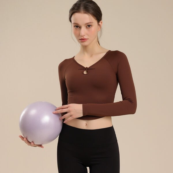 Women's Long-Sleeve Crop Top FYC001 - Image 5