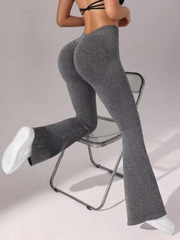 Seamless Wide-Leg Athletic Pants YTL002