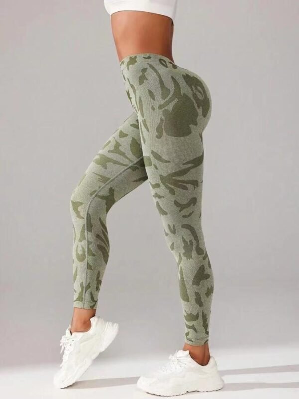 Seamless Camouflage Sports Leggings YTL001