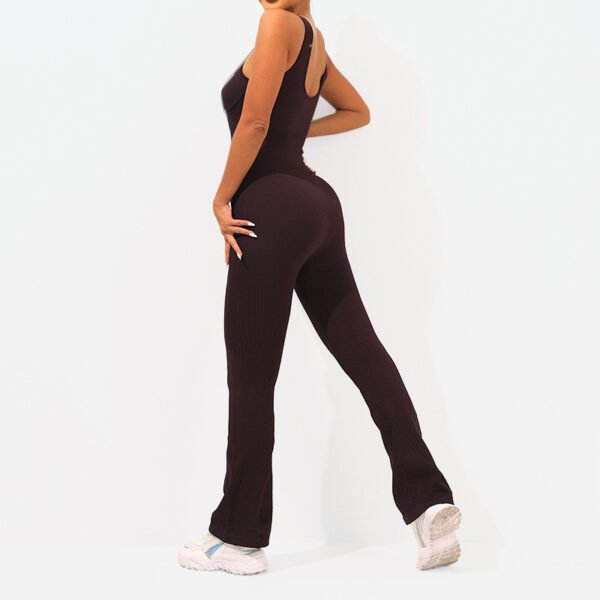Seamless Sleeveless Wide-Leg Jumpsuit AEFJ001 - Image 2