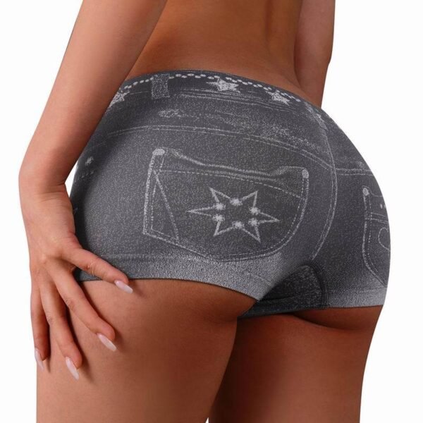 Seamless Denim Boyshorts ZMXB001 - Image 2
