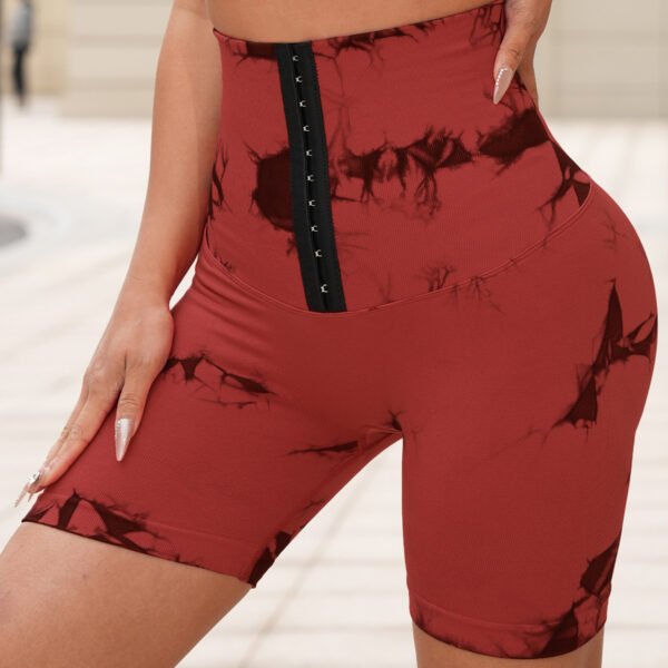 High-Waisted Tie-Dyed Leggings SZS001 - Image 3