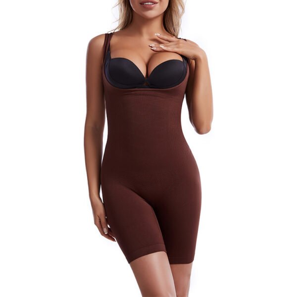 Seamless Women's Bodysuit with Built-In Bra – Adjustable Shapewear YZTY001 - Image 2