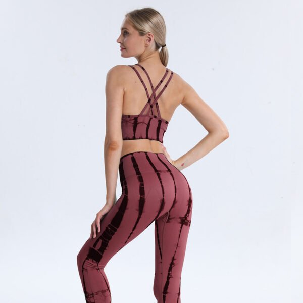 Seamless Tie-Dye Athletic Leggings MML003 - Image 2