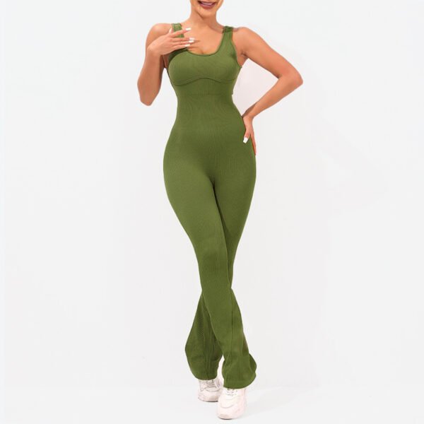 Seamless Sleeveless Wide-Leg Jumpsuit AEFJ001 - Image 3