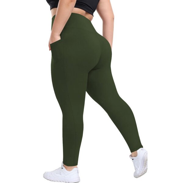 Seamless Plus-Size Yoga Pants XNX001 - Image 2