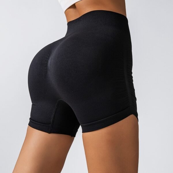 Seamless Side-Ruched Mid Shorts YTZ004 - Image 5