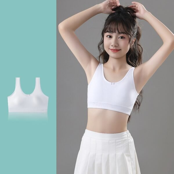 Seamless Girls' Sports Bra QYZP002 - Image 3