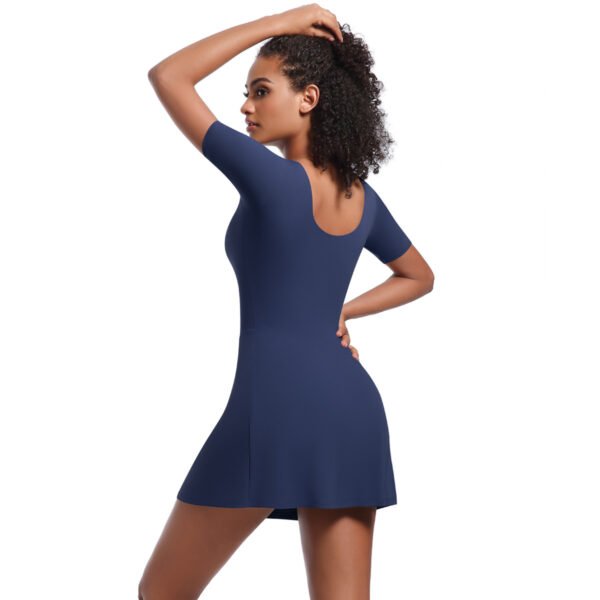 Seamless Short-Sleeve Dress YSKFQ001 - Image 4