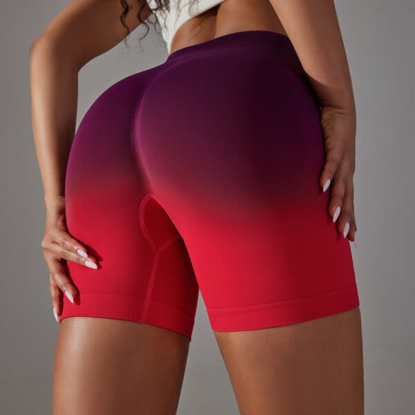 Seamless Dip-Dye Mid Shorts YTZ002 - Image 8