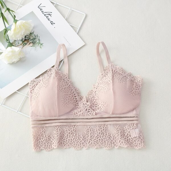 Wire-free Lace bra JJCL001 - Imagen 3