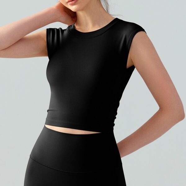 ⁦Women's Versatile Crop Top YYB002⁩ - الصورة ⁦3⁩