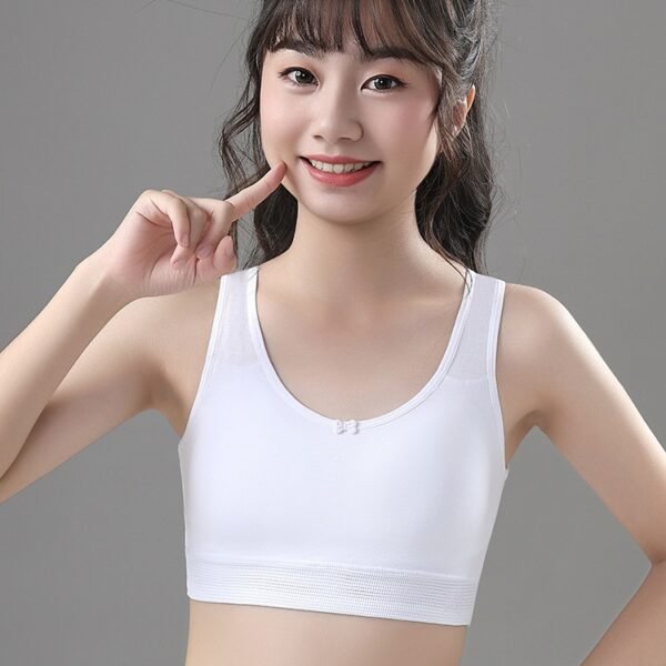 Seamless Girls' Sports Bra QYZP002 - Image 2