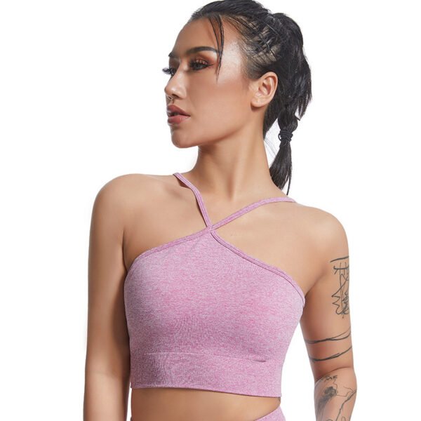 Women's Cross-Strap Sports Crop Top SZB001 - Image 4