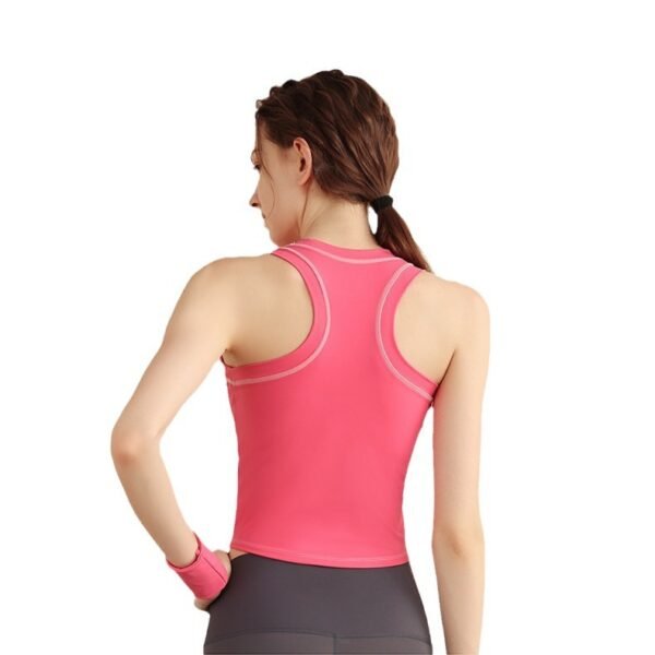Women's High-Neck & Racerback Sports Tank Tops FYB002 - Image 2
