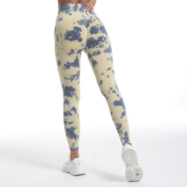 Seamless Tie-Dye Athletic Leggings MML001 - Image 2