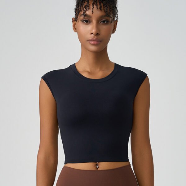 Women's Versatile Cropped Sleeveless Top HDD001 - Image 2