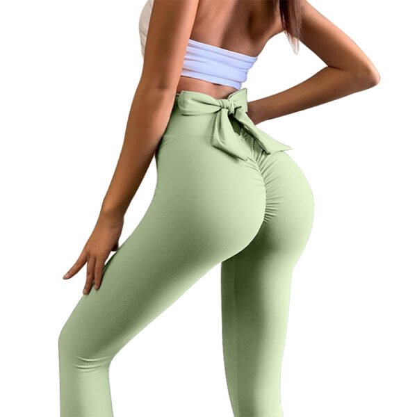 High-Waisted Bow Leggings MCF001 - Image 5